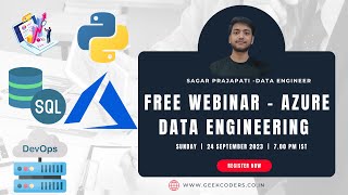 FREE WEBINAR - AZURE DATA ENGINEERING | Preparation |