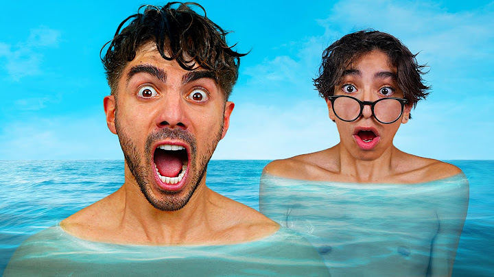 ME PERDI EN EL MAR CON MI VECINO!