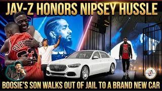Jay-Z honors Nipsey Hussle, Boosie son walks out of jail Blueface goes off on wack100 +Snoop Dogg