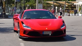 SUPERCARS in PUERTO BANUS 2020 -124- ( F8 Tributo, 4x4 Squared, SV roadster, Conti SS...)