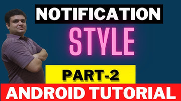 Android notification part 2 | BigTextStyle,InboxStyle & BigPictureStyle notification style  in hindi