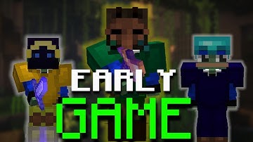 SPEEDRUNNING Through The Early Game┃Hypixel Skyblock IRONMAN (Ep.2)