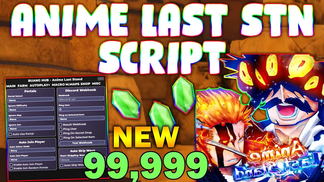 *NEW* Anime Last Stand Script (PASTEBIN 2024) (AUTO START, CLAIM ...