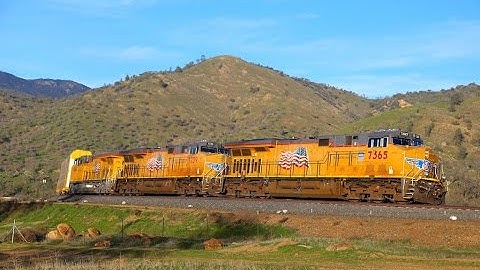 UP7365 + UP7739 + UP8264 at Bealville & Tehachapi Loop    01/02/15