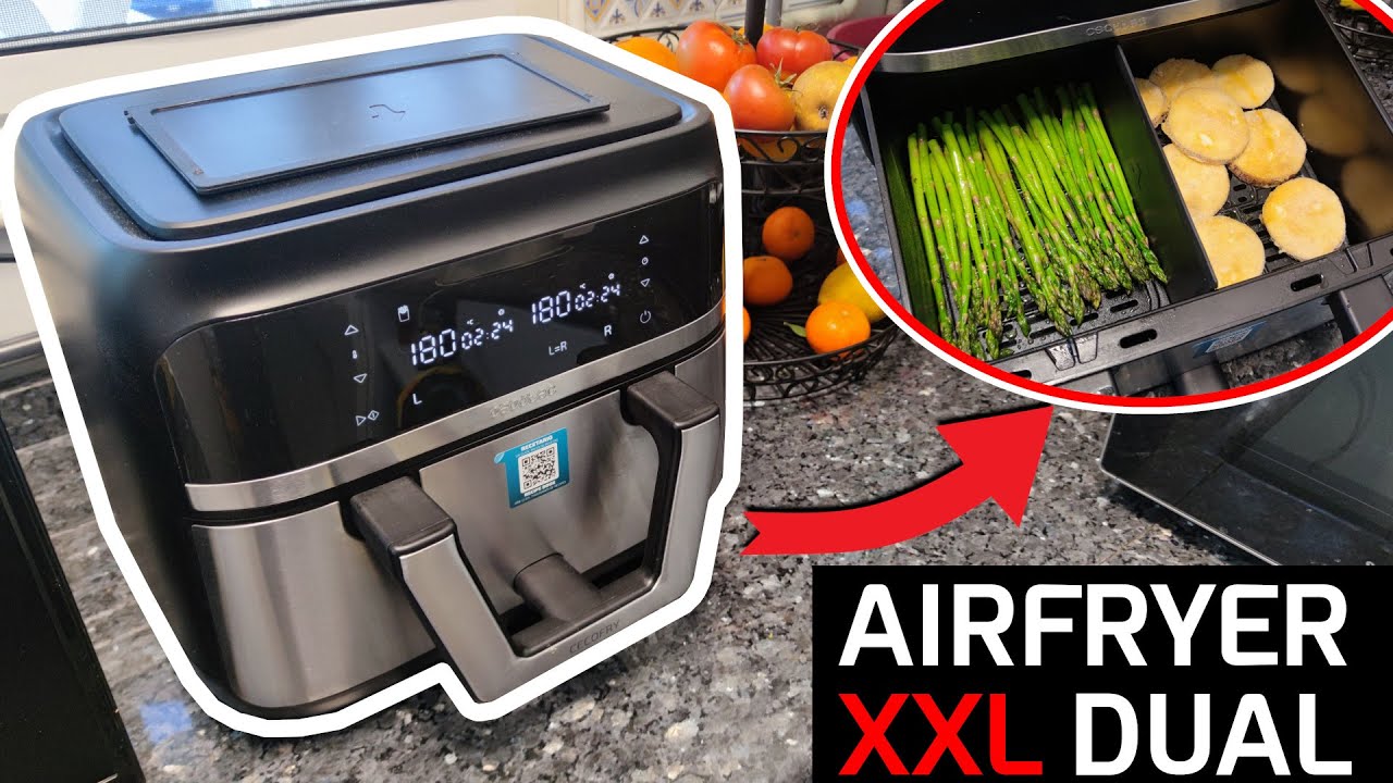 🔥Cecofry DUAL 9000 Airfryer 9L a prueba con OPINIONES y RECETAS