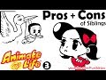 Animate MY Life | Mei Yu | Pros and Cons of Siblings Fun Animation