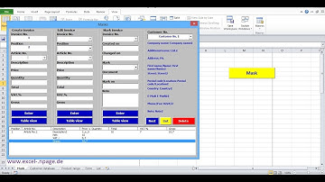 21_Create invoice program in Excel itself. Programming combo box ComboBox2.