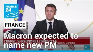 Macron expected to name new PM to reboot presidency • FRANCE 24 English