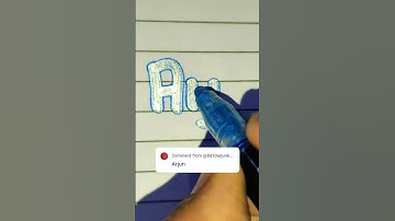 comment your name I am waiting #arjun #thependream #calligraphy