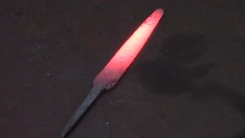 Pattern Welded Fantasy Viking sword and Seax part 2: making the blades