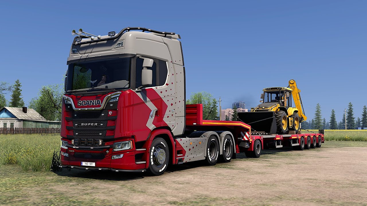 Ultra-Realistic Scania Super Heavy Haul Experience | Euro Truck Simulator 2 v1.57