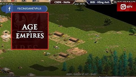 AOE: 2vs2 Random - Chim Sẻ Đi Nắng - HeHe vs BiBi - Hồng Anh  Ngày 30/8/2018 C1 C2 C3