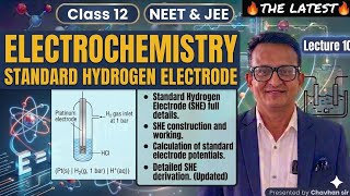 Electrochemistry Standard Hydrogen Electrode Class 12 cbsc ncert hsc board very easy in one shot 