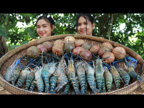 Boil River Prawn W/ Coconut Water & Passion Fruit Sauce - Cooking Prawns - My Food My Lifestyle