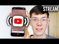 How To Live Stream On YouTube On Phone - Go Live