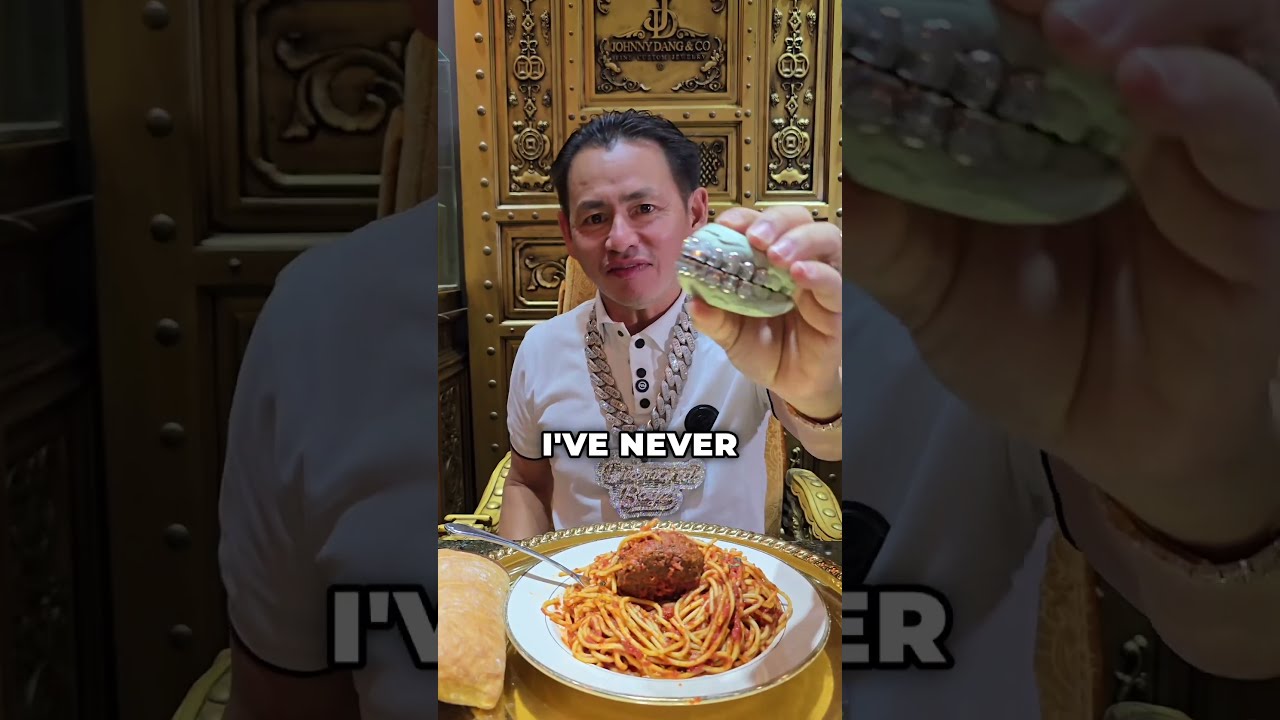 Johnny Dang Finds Diamonds In His Food Mukbang Funny