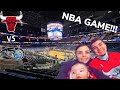 OUR FIRST NBA GAME !!!!!!