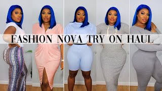 Fashion nova try on haul || curvy girls