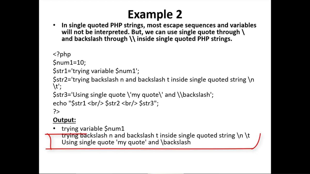 PHP Strings and PHP String Functions - YouTube