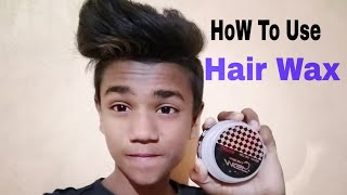 How to use a hair wax | MG5 Japan hair wax full review