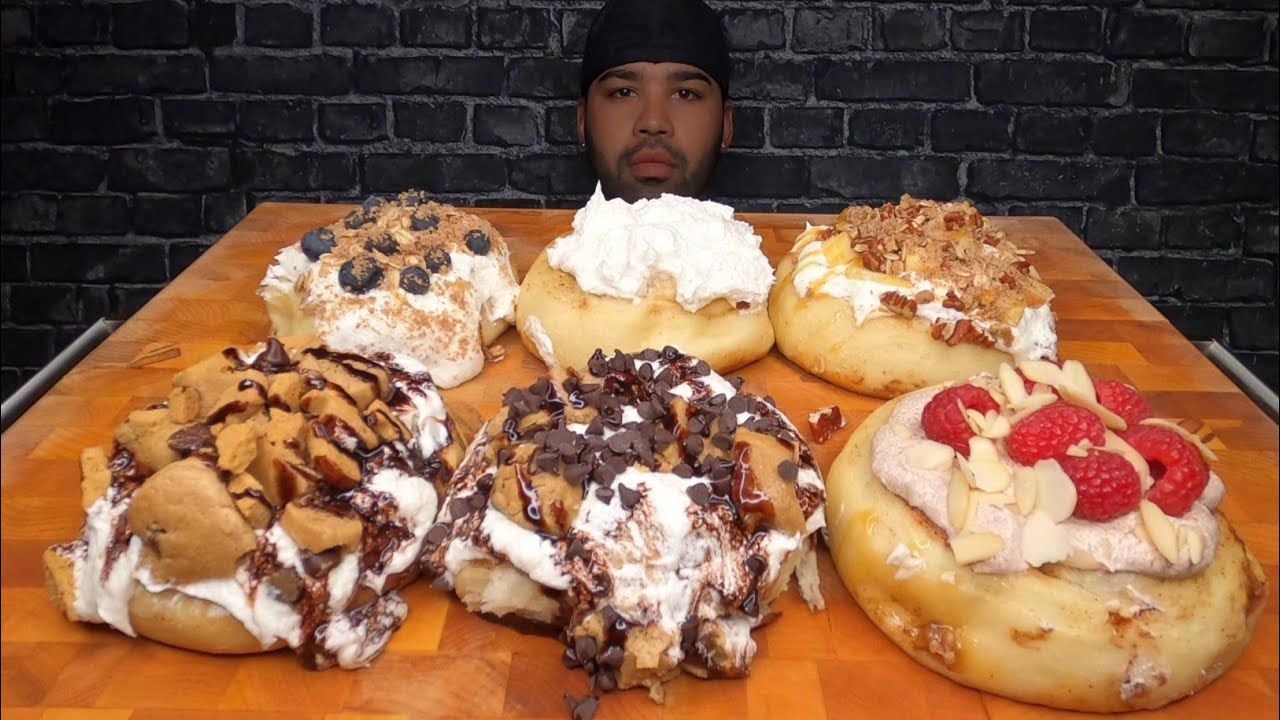 БУЛОЧКИ С КОРИЦЕЙ МУКБАНГ