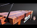 how to make wooden wheel table | 木輪 | 工業桌 | 木工教學