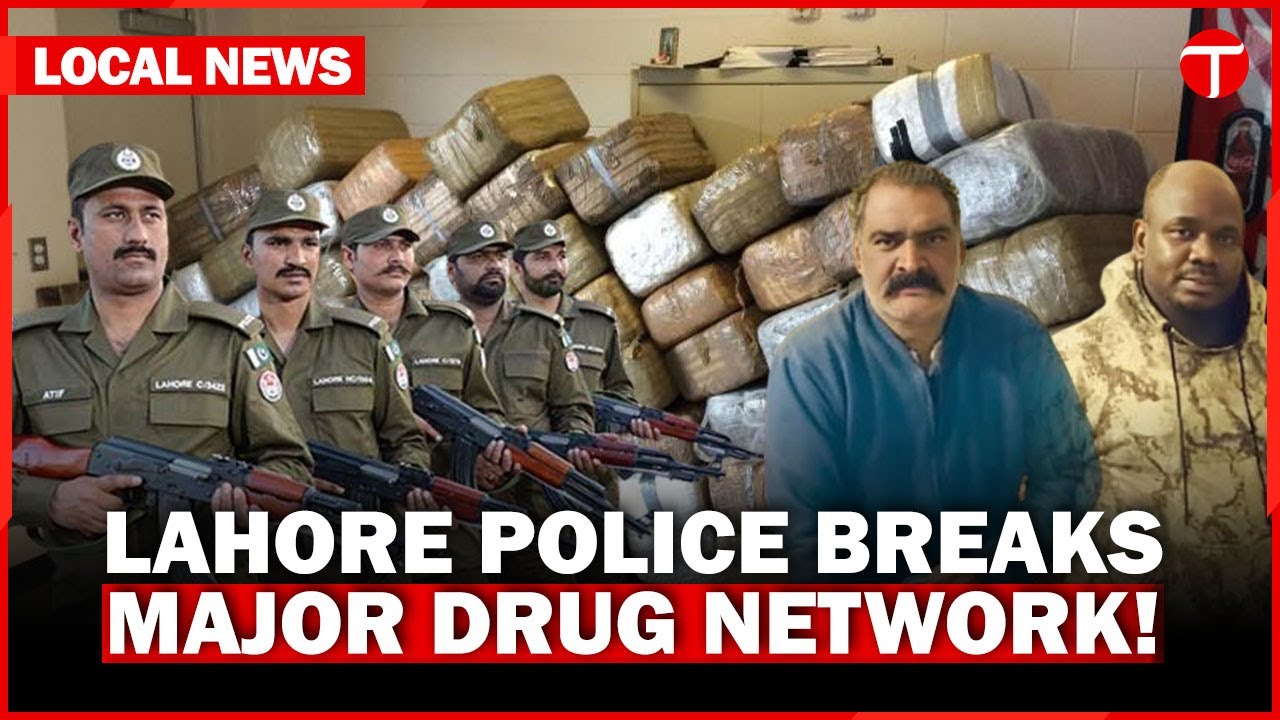 Lahore Police Arrest Two in Major Drug Bust | Nigerian National Running ...