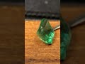 Zambia Natural Emerald Size = 6.50MM,Depth= 4.80 MM, Octagon, 1.35carats, Vivid Green Forest