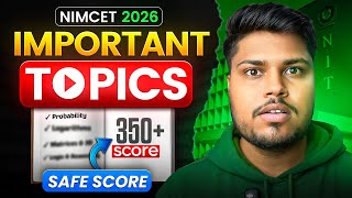 Nimcet 2026 Important Topics and Safe Score - Nimcet 2026