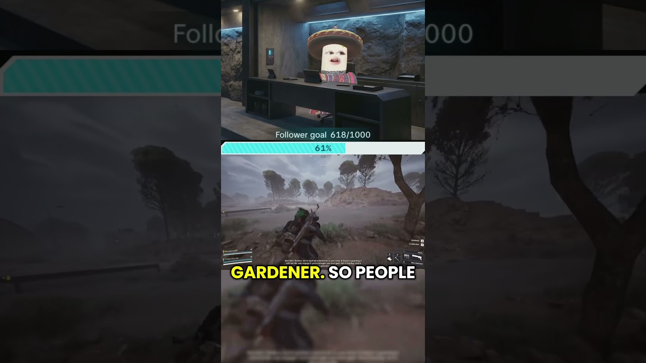 I’m @theburntpeanut ‘s gardener 