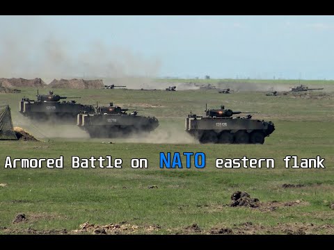 Battle scenario near the Black Sea: Romanian and Polish forces repel an enemy attack