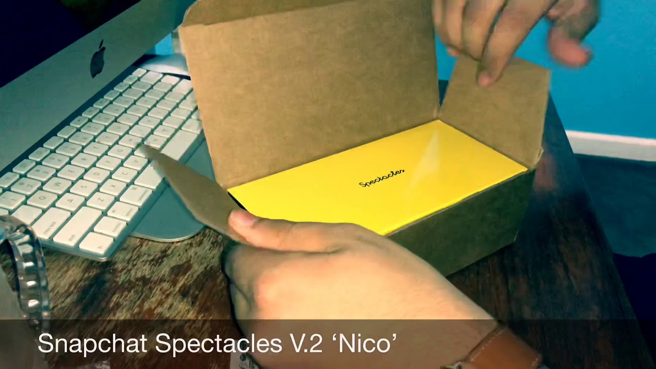 Unboxing Snapchat Spectacles 👓 2 ‘Nico’