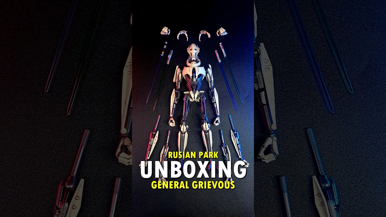 Unboxing: General Grievous - Sh Figuarts #starwars #generalgrievous #toys #juguetes #figures