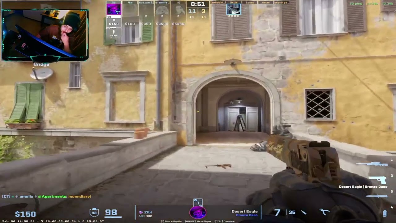 "DXLVN EZ SON" Arabic streamer and his teammates vs Me (DXLVN)