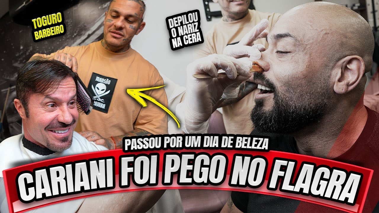 CARIANI FOI PEGO NO FLAGRA PELO TOGURO E PELO BALESTRIN