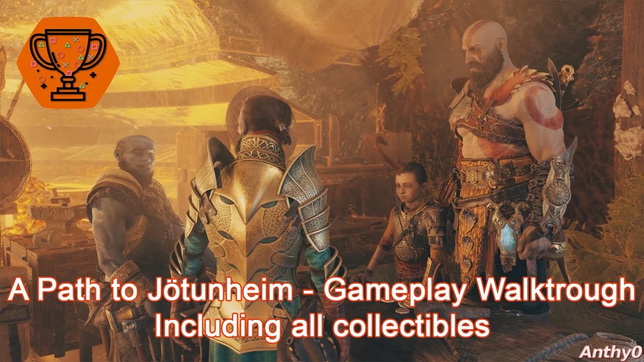 God of War (2018) - Part 14 - Escape from Helheim PS4 Pro 1080p 60fps