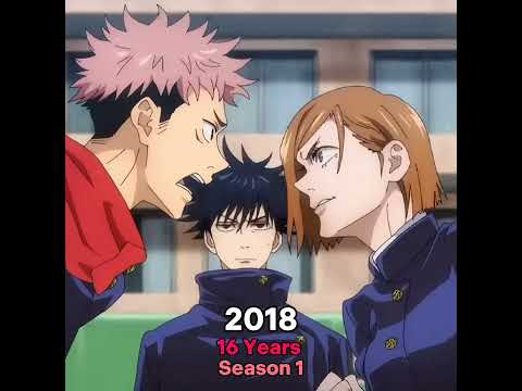 Nobara Kugisaki Through The Years #4k #anime #jujutsukaisen #crunchyroll #Nobarakugisaki