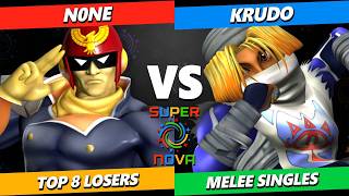 Supernova 2026 TOP 8 - n0ne (Captain Falcon) Vs. Krudo (Sheik) Smash Melee - SSBM