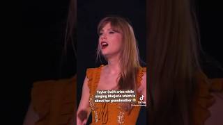 Taylor Swift CRIES singing Marjorie about her grandmother at Eras Tour *EMOTIONAL* 😭 #taylorswift