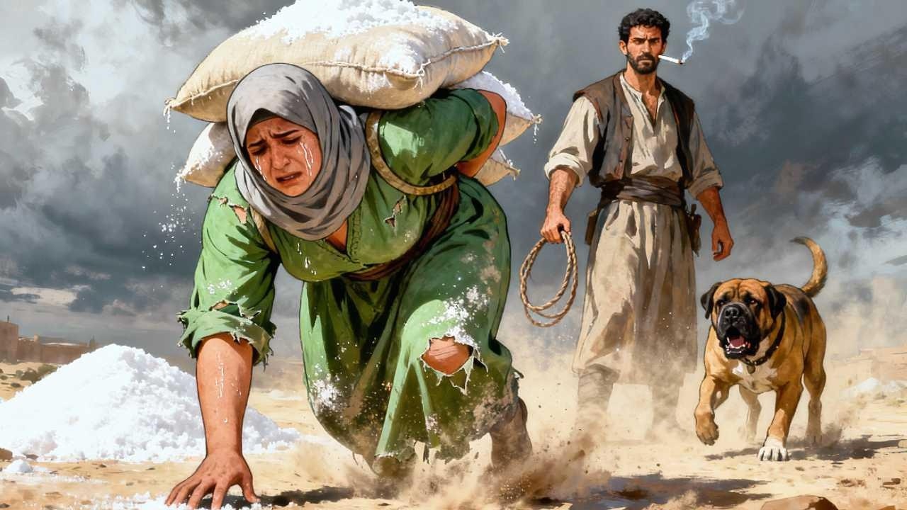 حكاية بائعة الملح: طردها زوجها  ليشمت فيها فأراه الله انتقامه..وذاق من نفس الكأس أضعافاً #قصة