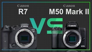 Canon EOS R7 vs Canon EOS M50 Mark II