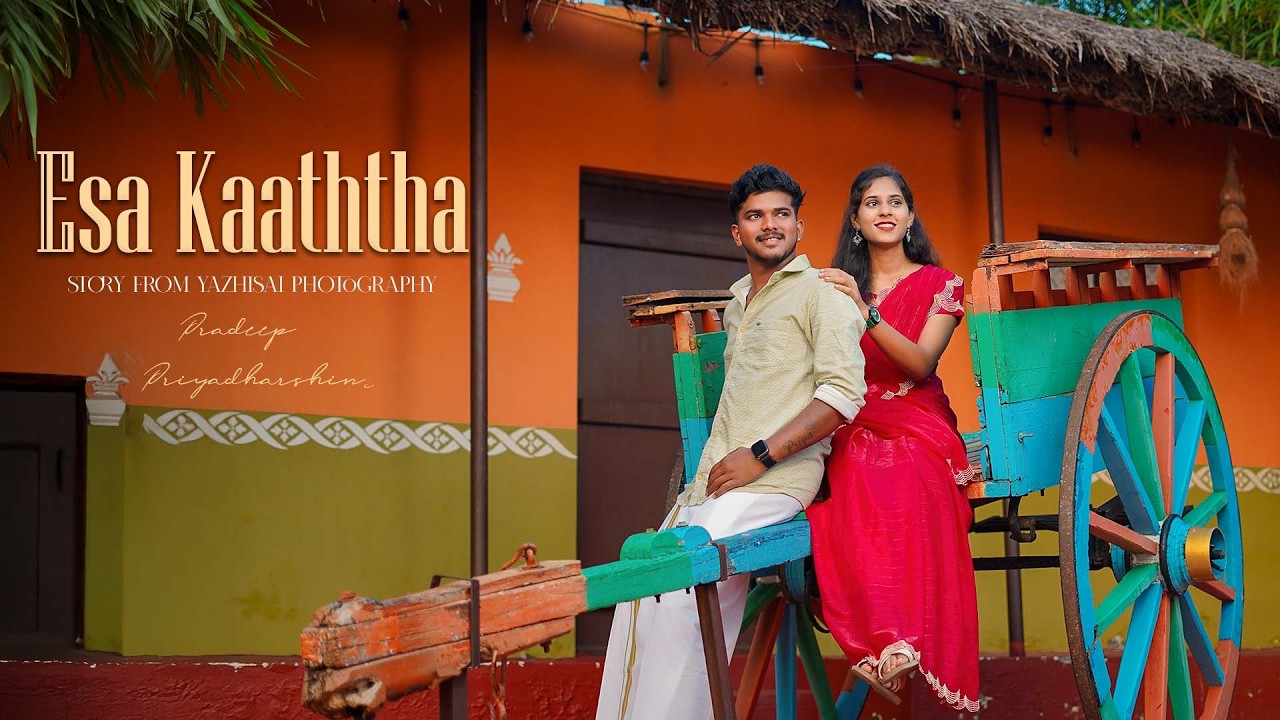 Love Tales of Pradeep & Priyadarshini | Yazhisaiphotography | Pre - wedding |Outdoor shoot