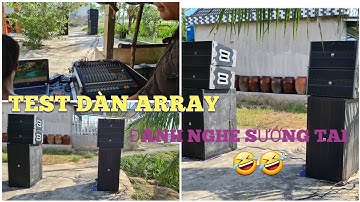 Test dàn nhạc sống ngoài trời sao bao ngày nằm trùm mền - nghe thật sướng tai|| Âm thanh kẹo kéo