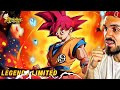 Incroyable raction concept goku ssj god lf   db legends