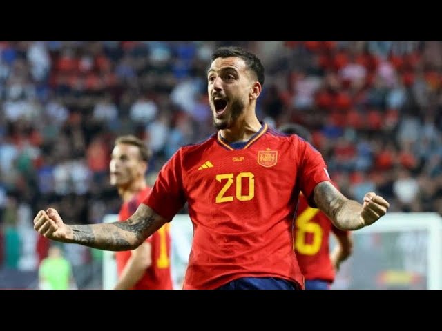 Espanha marca no fim, vence Portugal e avança à semifinal da Liga