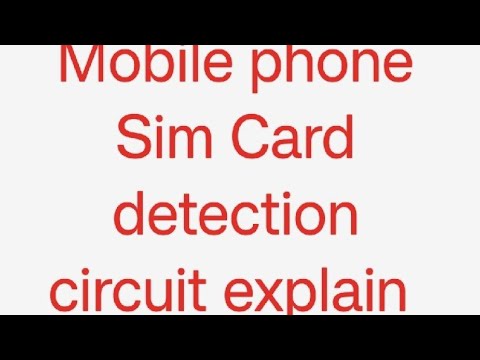 SIM Detection Circuit all models explain