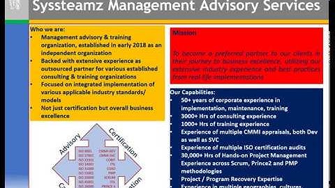 CMMI for DEV V2 0 Overview Training   Module 1