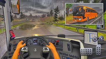 Trip To Rajkot To Ahmedabad | Bus Simulator Ultimate Android Gameplay | MobGameplay