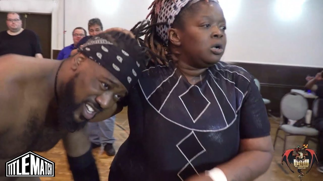 Ruthless Lala vs Isaiah Wolf (Intergender) Brii Combination Wrestling