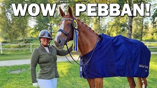 PEBBAN VINNER LA:3! Och Focus startar med ny ryttare - tävlingsvlogg